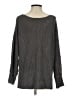 Bluivy Metallic Gray Pullover Sweater Size S - photo 2