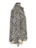 J.Crew 100% Polyester Animal Print Ivory Long Sleeve Blouse Size 14 - photo 4
