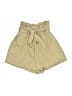 Ellison Solid Tan Khaki Shorts Size M - photo 1