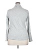 J.Crew 100% Cotton Gray Long Sleeve Turtleneck Size 2X - photo 2