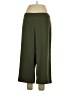Lands' End 100% Polyester Solid Green Casual Pants Size 16 - photo 1