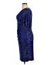 Anne Klein Paisley Blue Cocktail Dress Size 14 - photo 5