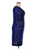 Anne Klein Paisley Blue Cocktail Dress Size 14 - photo 4