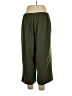 Lands' End 100% Polyester Solid Green Casual Pants Size 16 - photo 2