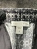 Garnet Hill 100% Tencel Chevron-herringbone Gray Shorts Size 8 - photo 3