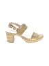 Anne Klein Gold Sandals Size 8 1/2 - photo 1