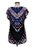 Dana Buchman 100% Polyester Black Short Sleeve Blouse Size M - photo 2