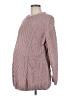 Pink Republic 100% Recycled Polyester Pink Pullover Sweater Size Med Maternity - photo 1
