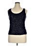 NY&C 100% Rayon Blue Sleeveless Top Size XL - photo 1