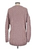 Pink Republic 100% Recycled Polyester Pink Pullover Sweater Size Med Maternity - photo 2