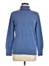 L.L.Bean 100% Cotton Blue Turtleneck Sweater Size M - photo 1
