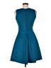 Donna Ricco Solid Teal Cocktail Dress Size 6 - photo 2