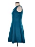 Donna Ricco Solid Teal Cocktail Dress Size 6 - photo 5