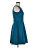 Donna Ricco Solid Teal Cocktail Dress Size 6 - photo 4