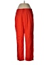A New Day Solid Red Linen Pants Size 8 - photo 1