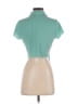 Wild Fable Green Short Sleeve Blouse Size L - photo 2