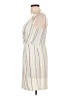 BCBGeneration Stripes Ivory Casual Dress Size 12 - photo 5
