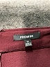 PREMISE Solid Burgundy Formal Skirt Size 14 - photo 4