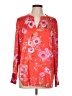 Talbots Orange Long Sleeve Blouse Size L - photo 1