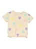 Zara Hearts Tan Short Sleeve Top Size 6y - photo 1