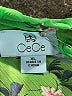 CeCe 100% Polyester Floral Green 3/4 Sleeve Blouse Size XL - photo 7