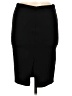 Mango Solid Black Formal Skirt Size M - photo 1