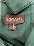 Xscape Teal Cocktail Dress Size 14 - photo 4
