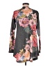 Soft Surroundings Floral Multi Color Gray Pullover Sweater Size M - photo 2