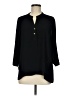 CATHERINE Catherine Malandrino 100% Polyester Black 3/4 Sleeve Blouse Size M - photo 1