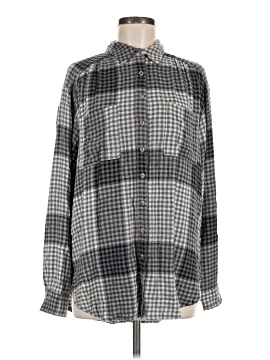 Pilcro Long Sleeve Button-Down Shirt (view 1)
