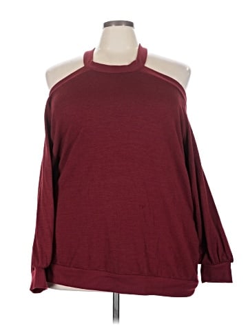 Paper Tee Pullover Sweater (view 1)