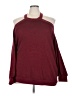 Paper Tee Burgundy Pullover Sweater Size 3X - photo 1