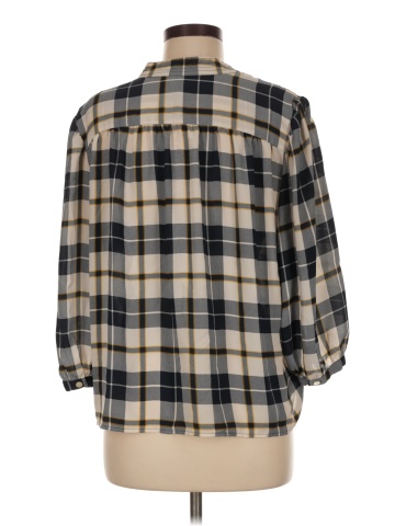 Ann Taylor Factory 3/4 Sleeve Button-Down Shirt (view 2)