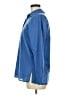 Foxcroft Blue Long Sleeve Button-Down Shirt Size 8 - photo 5
