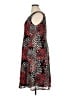 Perceptions Print Red Cocktail Dress Size 1X - photo 5