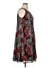 Perceptions Print Red Cocktail Dress Size 1X - photo 4