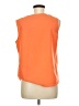 Travelsmith 100% Polyester Orange Sleeveless Top Size M - photo 2