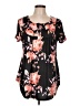 Assorted Brands Black Short Sleeve Blouse Size L - photo 1