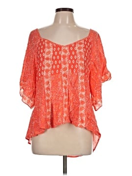 Free People Short Sleeve Blouse (view 1)