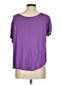 Take That 100% Rayon Purple Short Sleeve Top Size M - photo 2