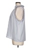 Unbranded 100% Polyester Gray Sleeveless Blouse Size L - photo 5