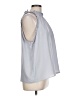 Unbranded 100% Polyester Gray Sleeveless Blouse Size L - photo 4