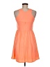 Gianni Bini 100% Polyester Solid Orange Casual Dress Size M - photo 2