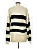Lush Stripes Ivory Pullover Sweater Size M - photo 2