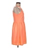 Gianni Bini 100% Polyester Solid Orange Casual Dress Size M - photo 4
