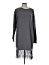 Lush Gray Long Sleeve Top Size L - photo 1
