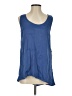 Anthropologie Blue Sleeveless Top Size 4 - photo 1