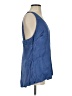 Anthropologie Blue Sleeveless Top Size 4 - photo 4