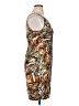 ICE Print Brown Casual Dress Size 14 - photo 4