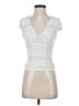 Evolutionary White Short Sleeve Top Size S - photo 1